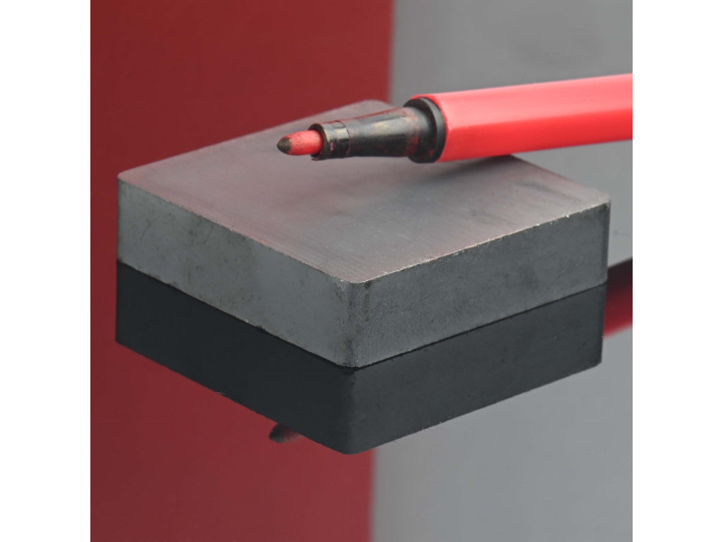 40 x 40 x 10 / F30 - ferrittmagnet