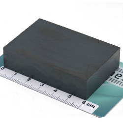 60 x 40 x 15 / F30 - ferrittmagnet