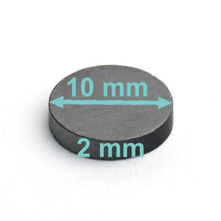 D10 X 2 / F30 - Ferrit Magnet