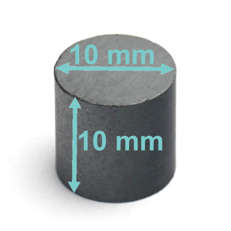 D10 x 10 / F30 - feritni magnet