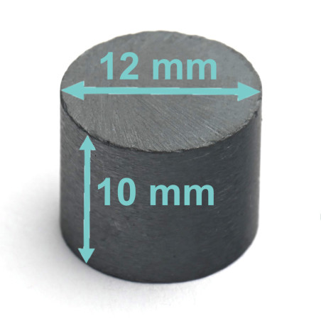 D12 x 10 / F30 - Ferrit Magnet