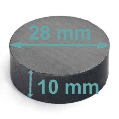 D28 x 10 / F30 - Ferrit Magnet