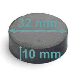 D32 x 10 / F30 - magnet din...