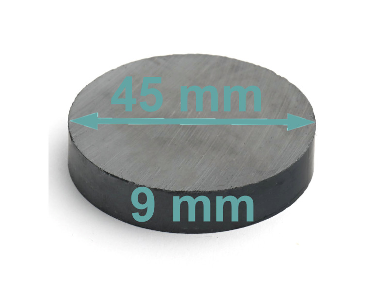 D45 X 9 / F30 - feritni magnet