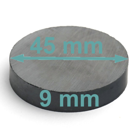 D45 X 9 / F30 - Ferrit Magnet