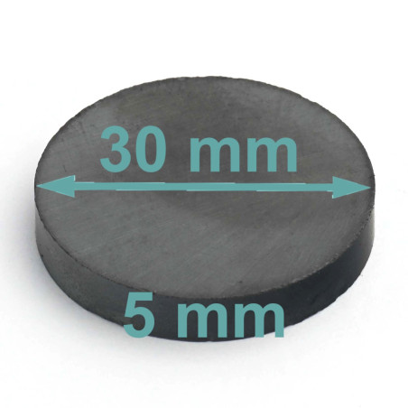 D30 x 5 / F30 - ferriitmagnet