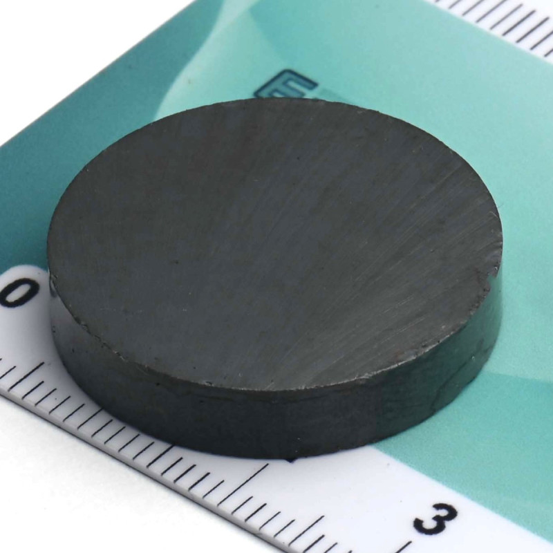 D25 x 5 / F30 - ferrittmagnet