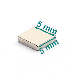 small thin flat tiny neodymium block magnet
