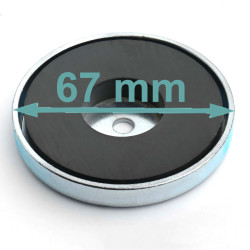 Mágnes házban, 67 mm...