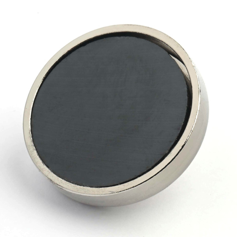 Magnet, premer 32 mm, zunanji navoj M4, feritni