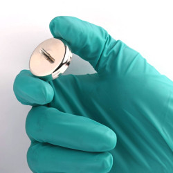 Mıknatıs, çap 32 mm, M4 dış dişli, ferrit