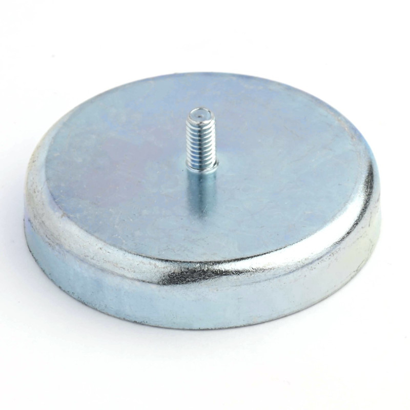 Magnet, premer 47 mm, zunanji navoj M4, feritni