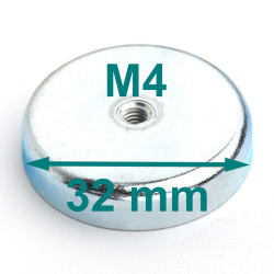 Magnet, diametru 32 mm,...