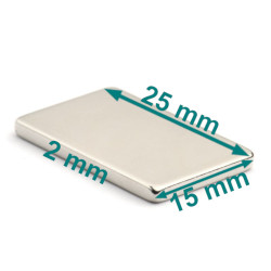 25 x 15 x 2 / N38 -...