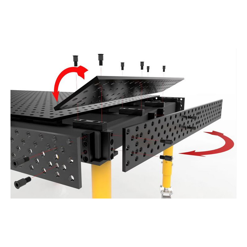 Varilna miza Alpha 16, 1500 x 1000 mm Stronghandtools