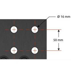 Sveisebord Alpha 16, 2000 x 1000 mm Stronghandtools