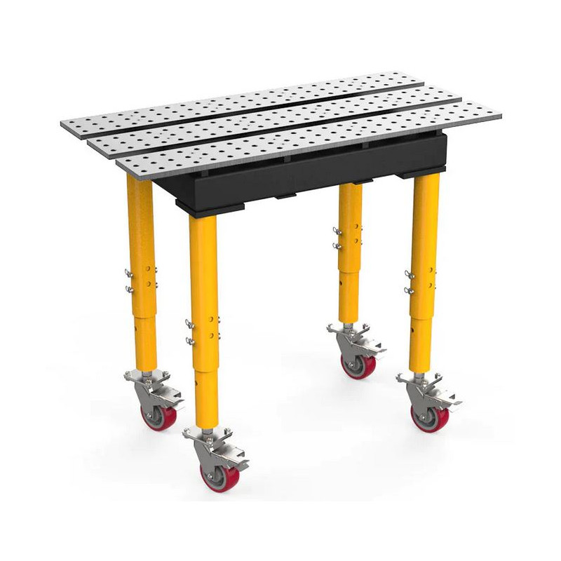 Sveisebord med spor MAX, 560 x 1000 mm Stronghandtools