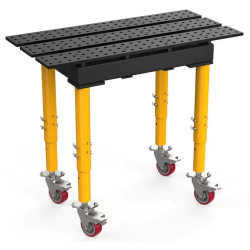 Sveisebord med spor, MAX-nitrert, 560 x 1000 mm Stronghandtools