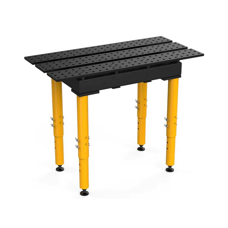 Sveisebord med spor, MAX-nitrert, 560 x 1000 mm Stronghandtools