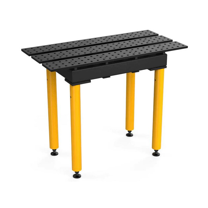 Sveisebord med spor, MAX-nitrert, 560 x 1000 mm Stronghandtools