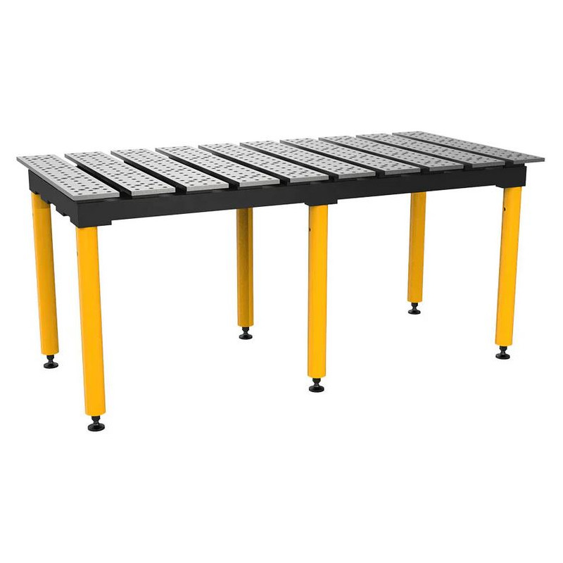 Varilna miza z režami MAX, 1960 x 1000 mm Stronghandtools