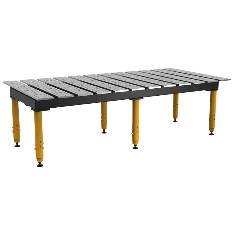 Sveisebord med spor MAX, 2560 x 1250 mm Stronghandtools