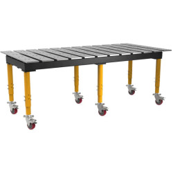 Sveisebord med spor MAX, 2560 x 1250 mm Stronghandtools