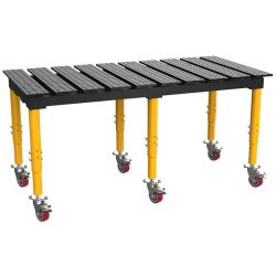 Varilna miza z režami MAX-nitridirana, 1960 x 1150 mm Stronghandtools