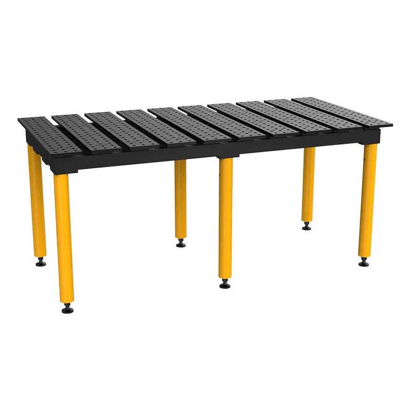 Varilna miza z režami MAX-nitridirana, 1960 x 1150 mm Stronghandtools