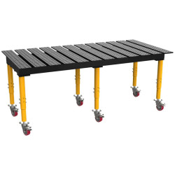 Varilna miza z režami MAX-nitrided, 2560 x 1250 mm Stronghandtools