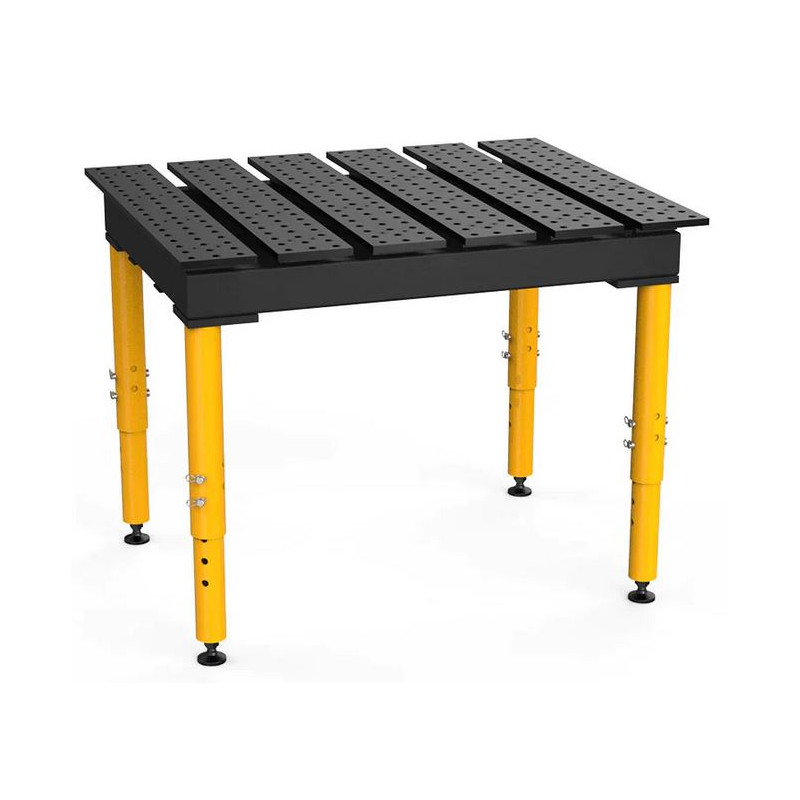 Sveisebord med spor, MAX-nitrert, 1160 x 1150 mm Stronghandtools