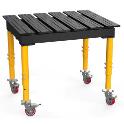 Sveisebord med spor, MAX-nitrert, 1160 x 1150 mm Stronghandtools