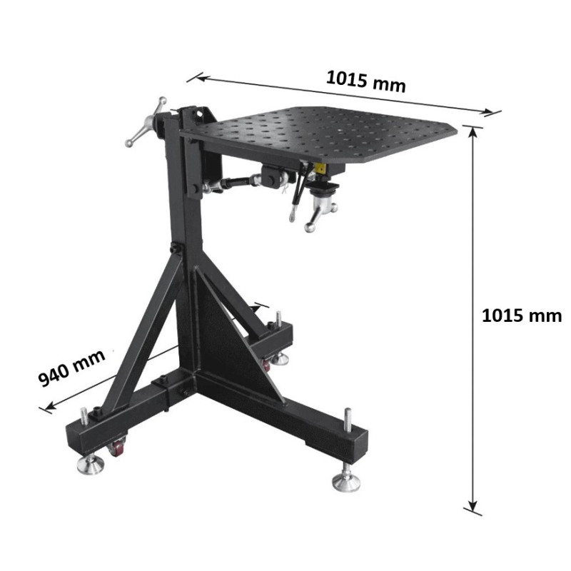 Manuell sveise-manipulator TU65050 Stronghandtools