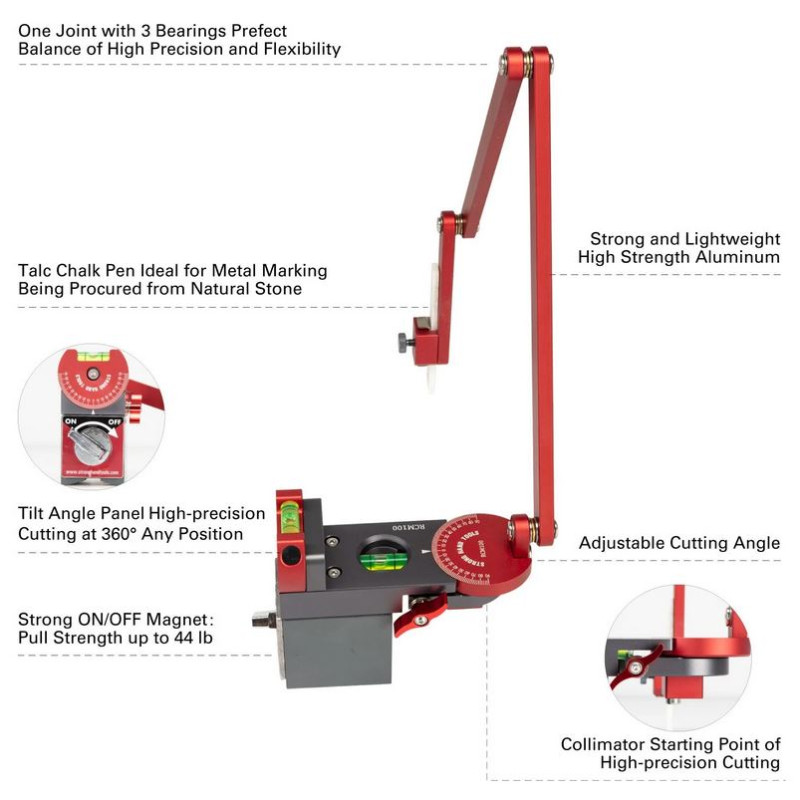 Runder Konturenmarker RCM100 Stronghandtools