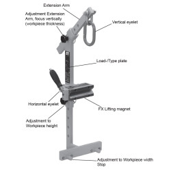 Magnetic transport system FX-HV 400
