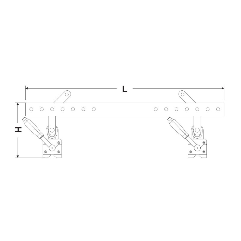 Magnetischer Traversenhalter FX-LT 600