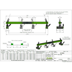 Magnetisk traversholder FX-LT 600
