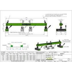 Magnetische traversehouder FX-LT 2600