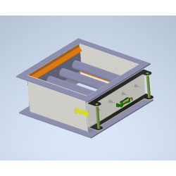 Cleanflow magnet ühe tasandi 280/340x150/5w / N