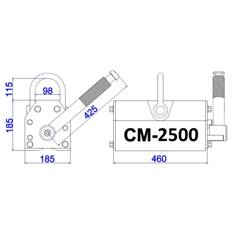 Løftemagnet CM2500