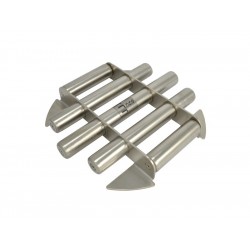 Grătar magnetic cu un singur nivel pentru pâlnie phi 340 / N