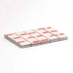 40 x 12 x 1 / N38 - Neodymium magnet (NdFeB) / self-adhesive, with foam 3M 4920