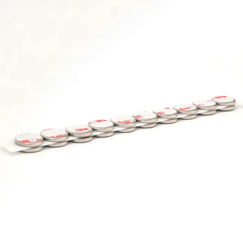 D15 x 2 / N38 - Neodymium magnet (NdFeB) / self-adhesive, with foam 3M 4920
