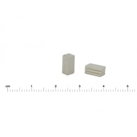 10 x 3 x 1,5 / N38 - Neodymium magnet (NdFeB)