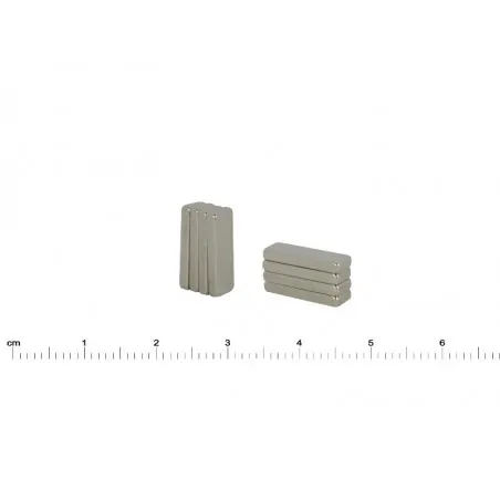 15 x 5 x 2 / N38 - NdFeB (neodymium) magnet