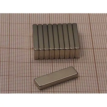 20 x 6 x 2 / N38 - Neodymium magnet (NdFeB)