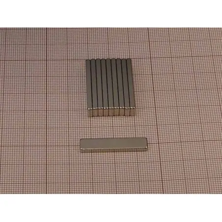 30 x 6 x 2,4 / N38 - Neodymium magnet (NdFeB)