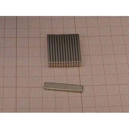 30 x 6 x 2 / N38 - Neodym Magnet (NdFeB)