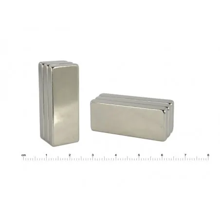 42 x 20 x 3 / N38 - NdFeB (neodymium) magnet