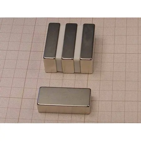 40 x 18 x 10 / N38 - Neodymium magnet (NdFeB)